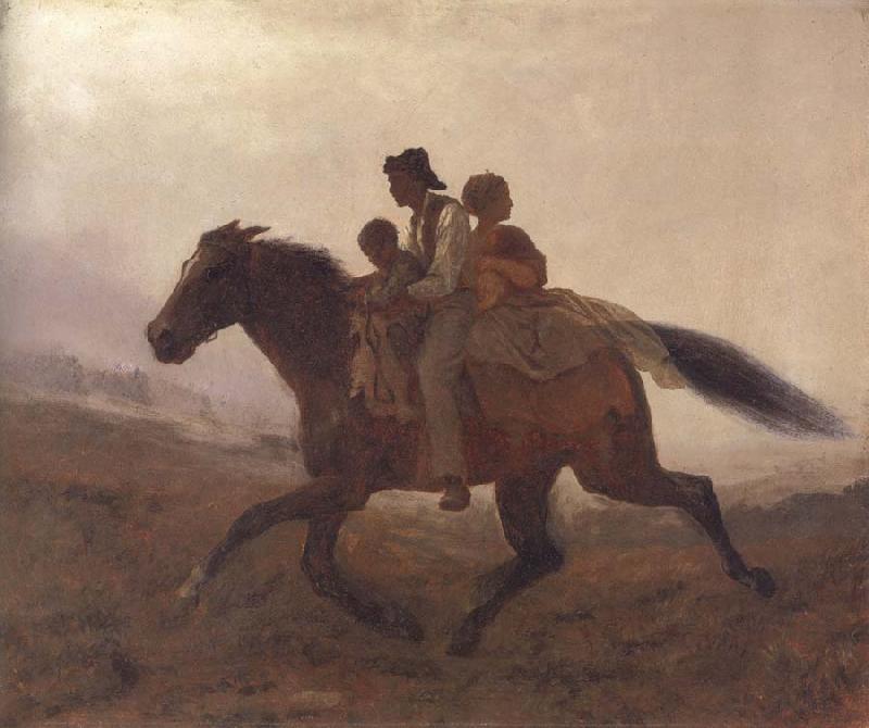 Eastman Johnson A Ride for Liberty Germany oil painting art